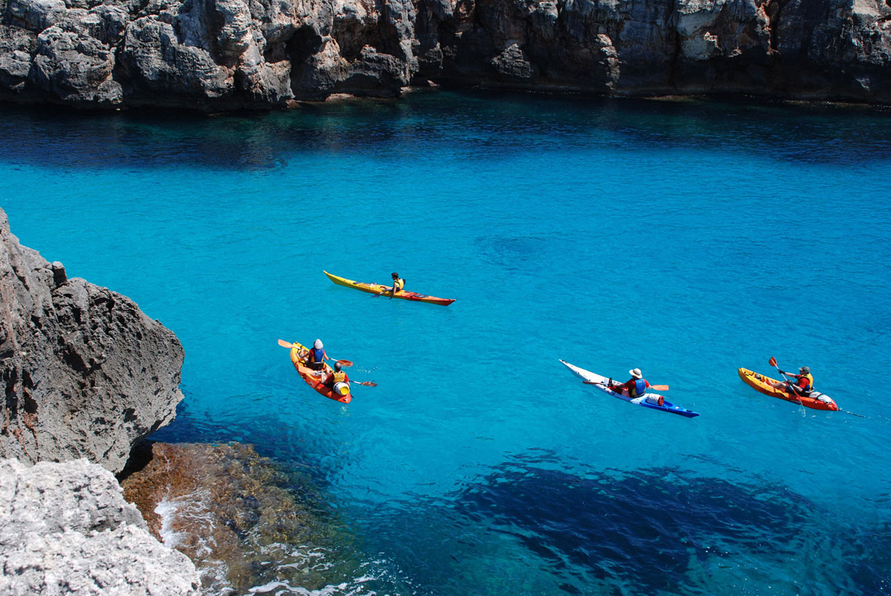 Kayak por Menorca