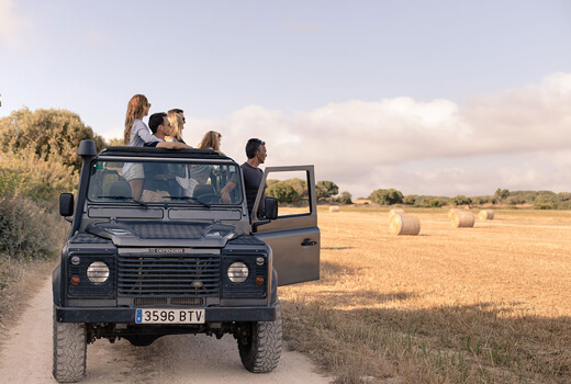 Rutas en jeep en Menorca